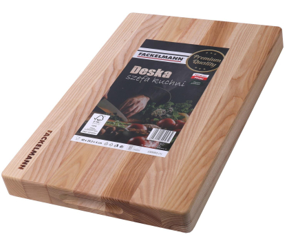 Nóż i akcesorium kuchenne FACKELMANN Deska Szefa Kuchni 45x29,5x4cm jesion (230053)